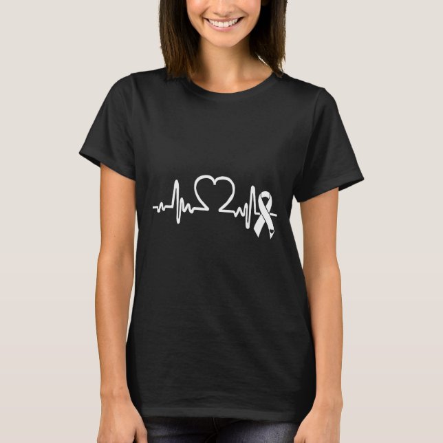 Camiseta Atrial Fibrillation American Heart Disease Awarene (Anverso)