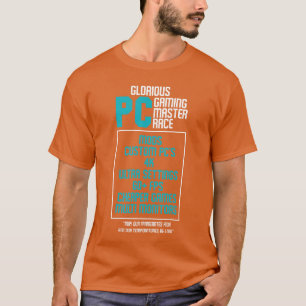 Camiseta Atributos gloriosos de juegos para PC Navidad geni