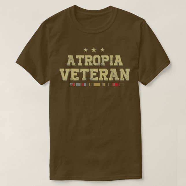 Camiseta Atropia Veteran T  (Diseño del anverso)