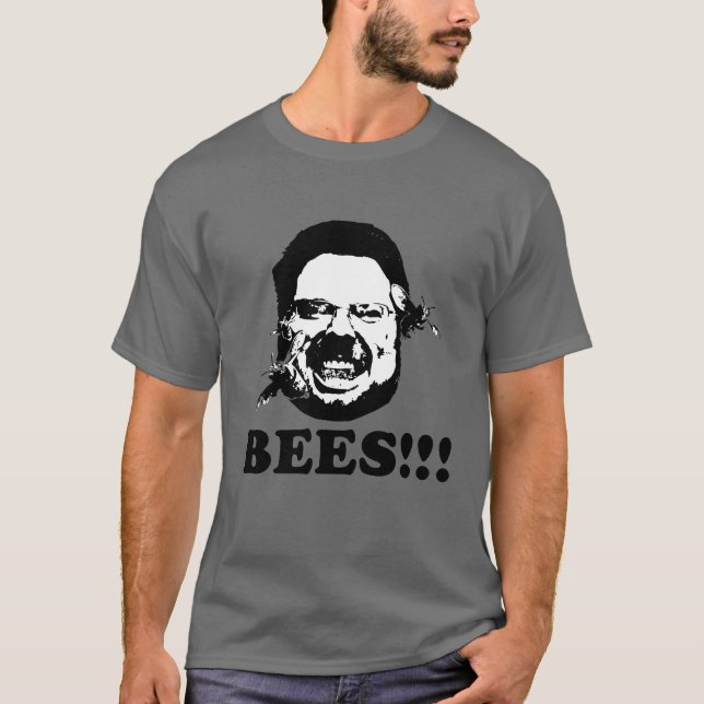Camiseta attak de las abejas de los goggs (Anverso)
