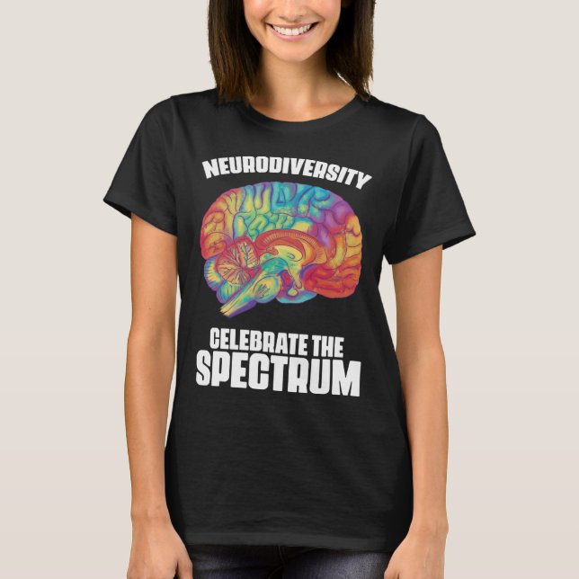 Camiseta Attention Deficit Disorder Hyperactivity Neurodive (Anverso)