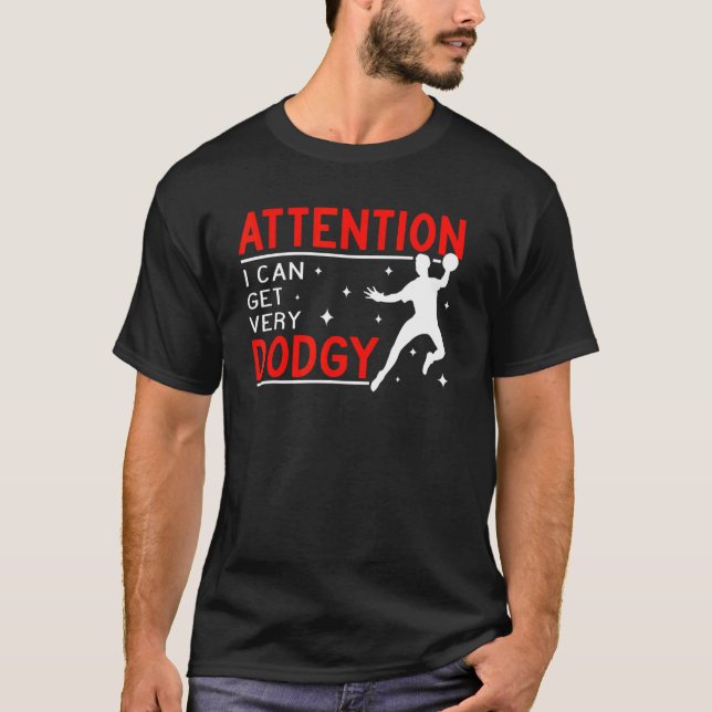 Camiseta Attention I can get very Ball Sport men Gaga Ball  (Anverso)