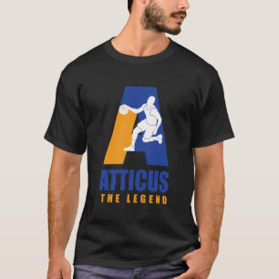 Camiseta Atticus Personalizado Player Baloncesto Tu Nombre