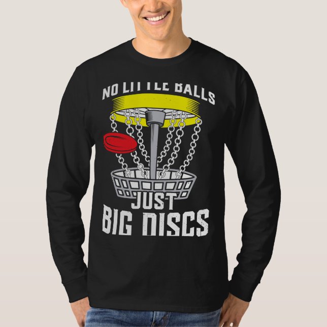 Camiseta Atuendo Divertido de Golf de Disco (Anverso)