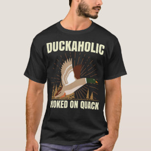 Camiseta atuendos de caza de pato divertidos para un premio