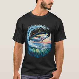 Camiseta Atún Azul Gigante - La Leyenda Azul del Océano