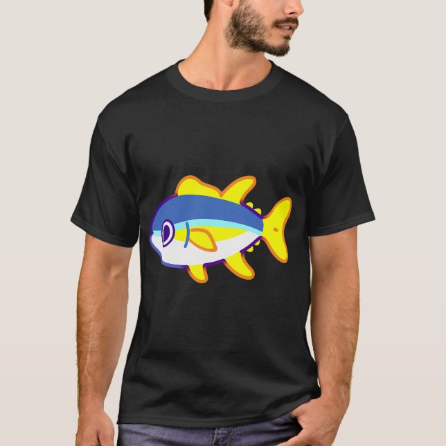 Camiseta Atún de aleta amarilla (Anverso)
