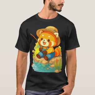 Camiseta Atún de aleta amarilla estilo cartoon