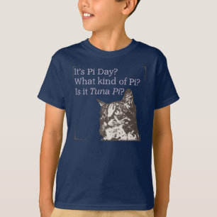 Camiseta Atún del gato del pi