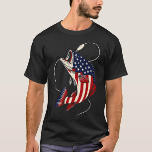 Camiseta Atún estilo bandera de gran captura (estilo Katsus