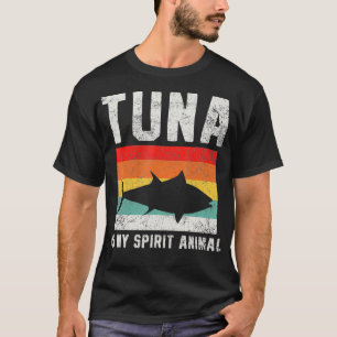 Camiseta Atún Pesca Retro Vintage