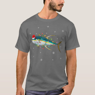 Camiseta Atún rojo Pescado Iluminador de reno Atún rojo C