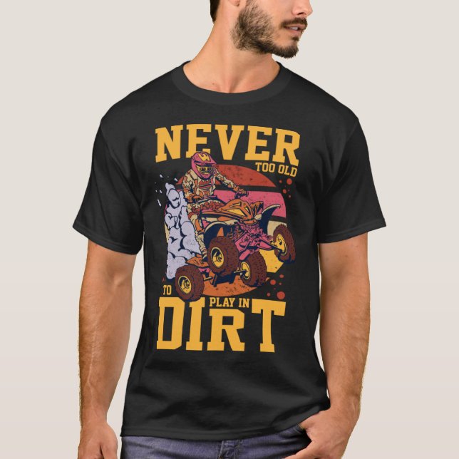 Camiseta ATV Four Wheeler Quad Bike Off road Vehicle  3 (Anverso)