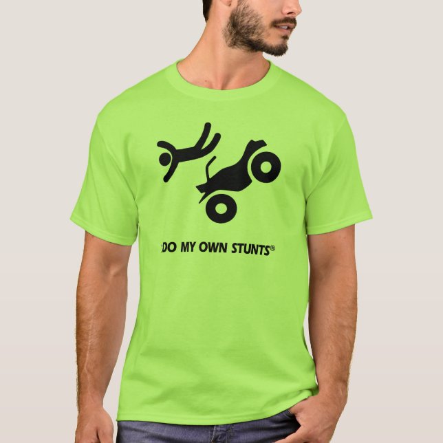 Camiseta ATV mis propios trucos (Anverso)