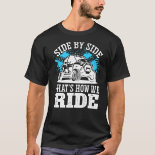 Camiseta ATV Quad Biker Cuatro Vintage De Ruedas Lado A Lad