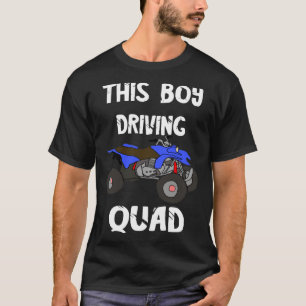 Camiseta ATV Quad Rider Offroad Biker Boys Cuatro Ruedas Bi