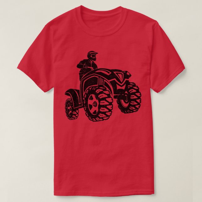 Camiseta ATV Quad Riding (Diseño del anverso)