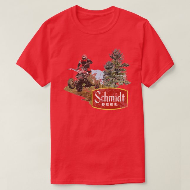 Camiseta ATV Schmidt Beer  (Diseño del anverso)