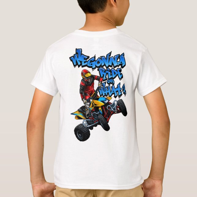 Camiseta ATV - Vamos A Viajar O Qué?Camiseta (Reverso)