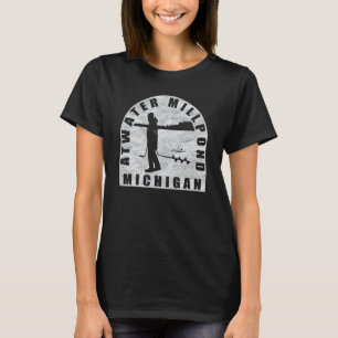 Camiseta Atwater Millpong Ice Fishing Michigan