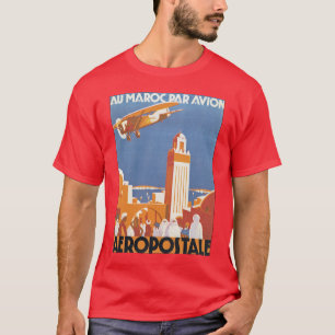 Camiseta Au Maroc Par Avion