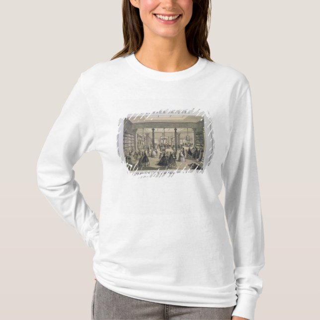 Camiseta Au Pauvre Jacques: El departamento de la tela (Anverso)