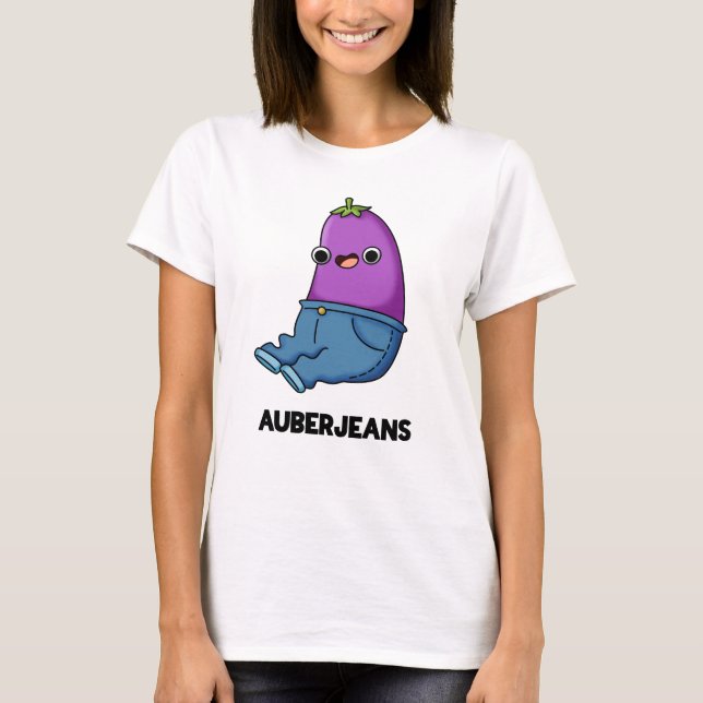 Camiseta Auberjeans Funny Eggplant Pun (Anverso)