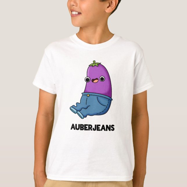 Camiseta Auberjeans Funny Eggplant Pun (Anverso)