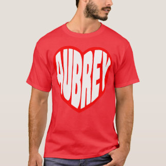 Camiseta Aubrey en mi corazón retro