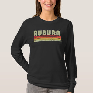 Camiseta AUBURN AL ALABAMA Ciudad Divertida Regalo de Raíce