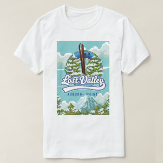 Camiseta Auburn, Maine, Valle perdido de esquí