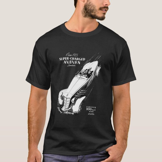CAMISETA AUBURN SPEEDSTER 851 1935  (Anverso)