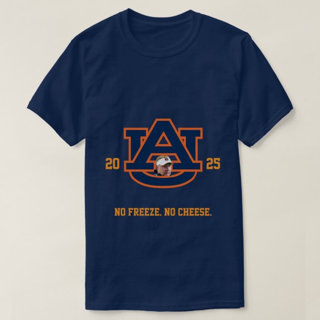 Camiseta Auburn Tigers 2025 (Diseño del anverso)
