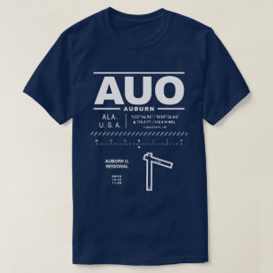 Camiseta Auburn U. Regional Airport AUO
