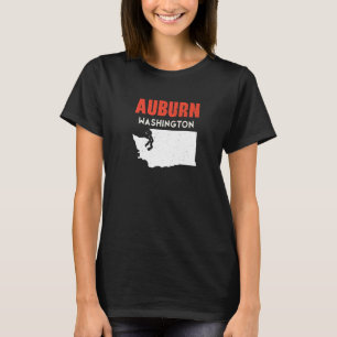 Camiseta Auburn Washington Estados Unidos EE.UU. Travel Was