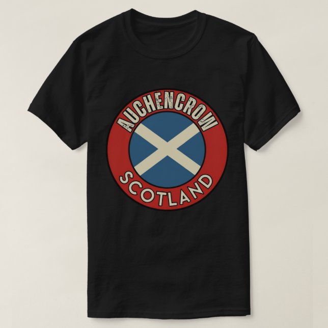 Camiseta Auchencrow, Escocia (Diseño del anverso)