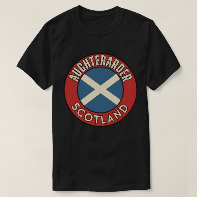 Camiseta Auchterarder, Escocia (Diseño del anverso)
