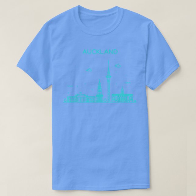 Camiseta Auckland City Night (Diseño del anverso)