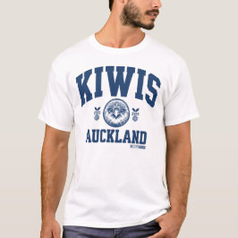 Camiseta Auckland Kiwis - Vintage Style_Blau