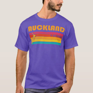 Camiseta Auckland New Zealand Vintage Distresress Souvenir