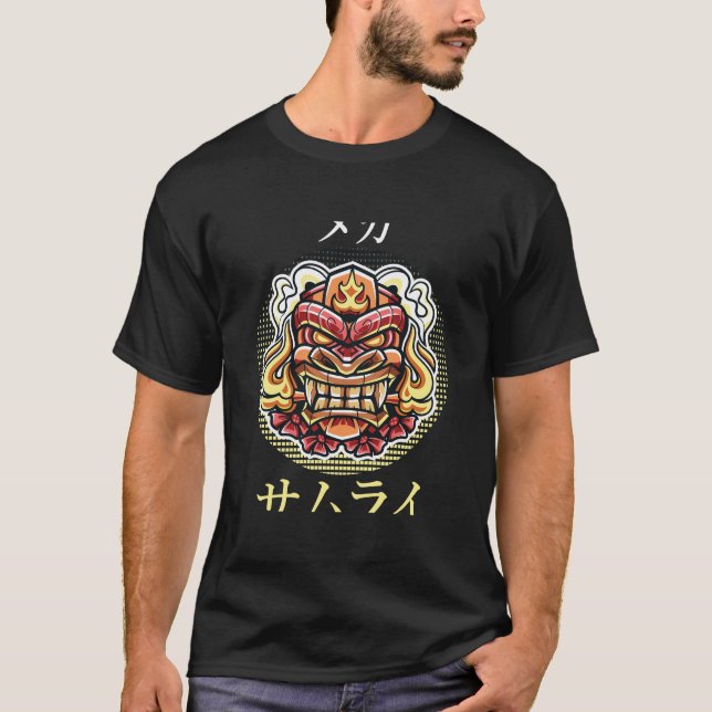 Camiseta Audaces diseños de máscara de masas (Anverso)