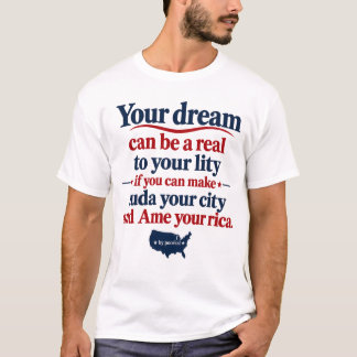 Camiseta audacia Americana