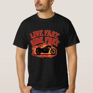Camiseta Audacia de motocicletas audaces y quirúrgicas
