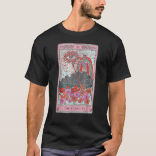 Camiseta Audacity Skeleton Tarot Card Sun Evil Eye Aest