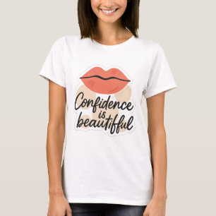 Camiseta Audaz Arte Lip con vibraciones positivas - Des tra