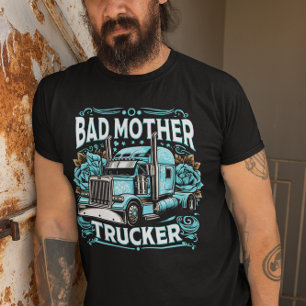 Camiseta Audaz camionero adoptado por una mala camionera
