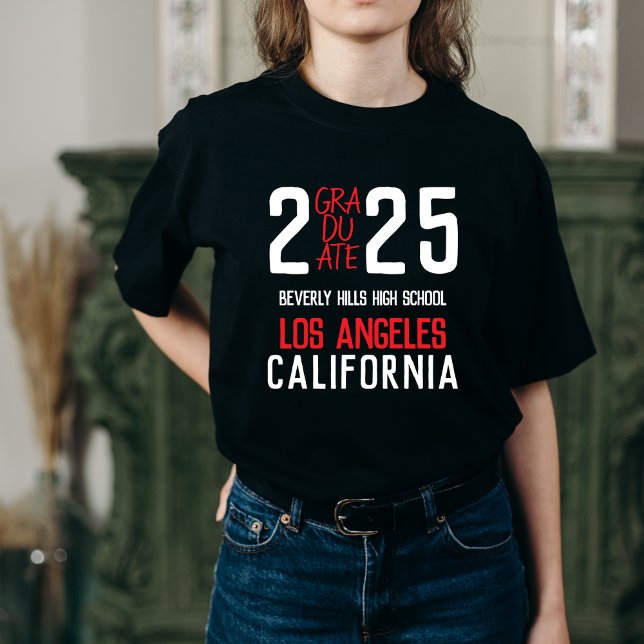 Camiseta Audaz Clase Moderna de Graduación 2025 (Subido por el creador)