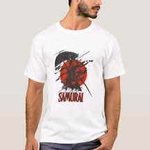 Camiseta Audaz del Guerrero Samurái – Arte Japonés