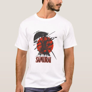Camiseta Audaz del Guerrero Samurái – Arte Japonés
