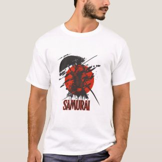 Camiseta Audaz del Guerrero Samurái – Arte Japonés